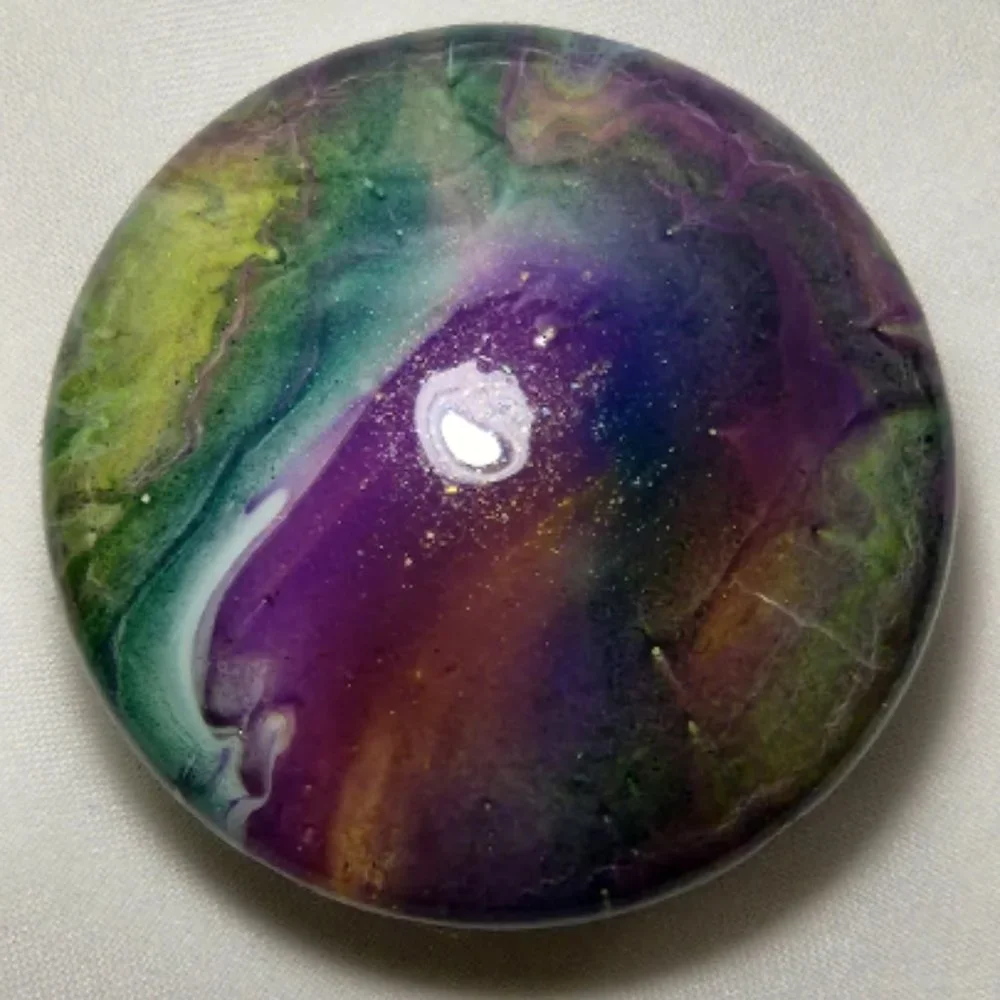 Hand Crafted Cabinet Door Knobs Hand Painted Wooden Resin Furniture Kitchen
